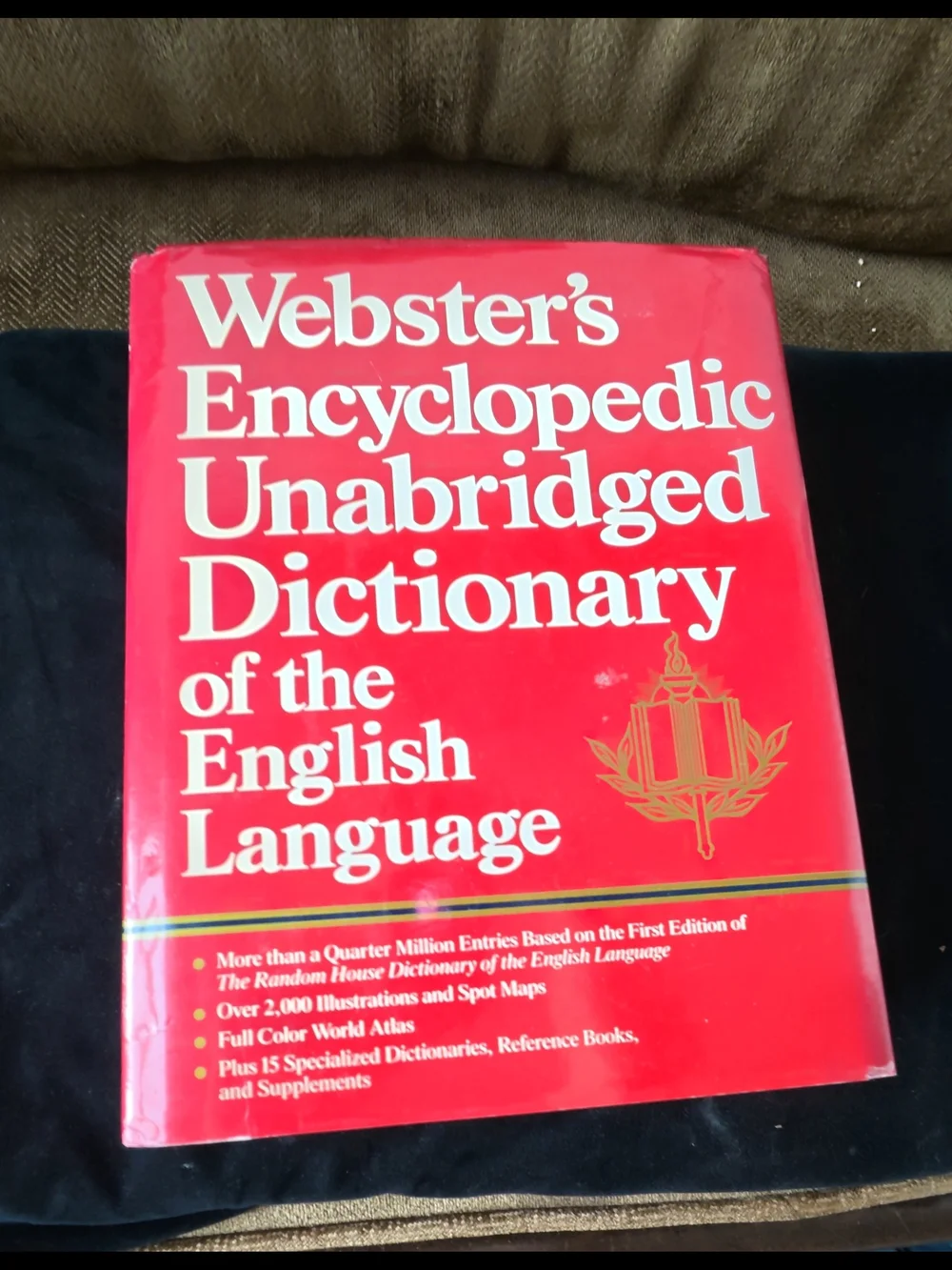 Webster's Encyclopedic Unabridged Dictionary - Red Cover 1981